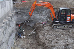 helical soil nail installation