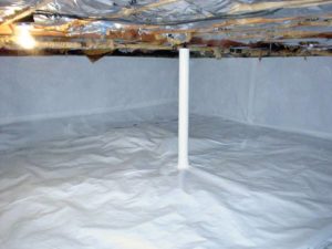 crawlspace problems, cracks, wet, Lancaster