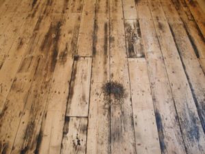 damaged floor