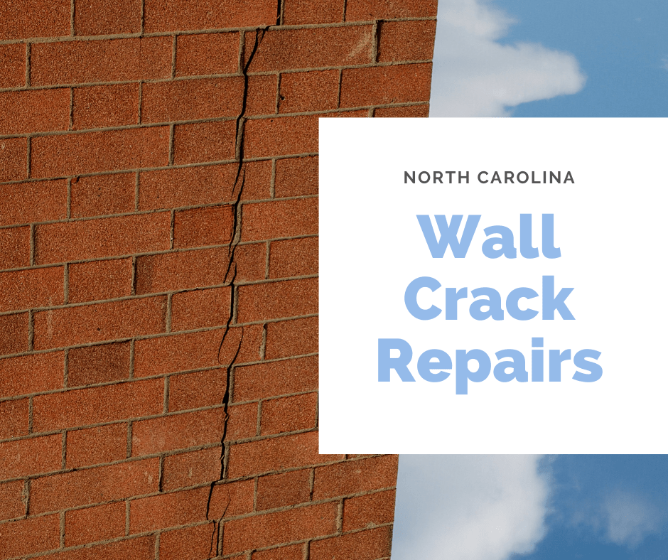 tar heel foundation solutions - wall crack repairs