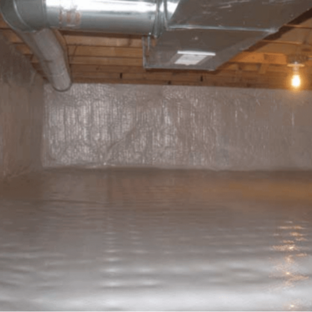 Image of crawlspace encapsulation 