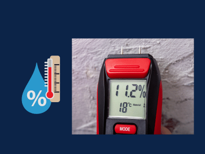 Our dehumidification services help with moisture control.  