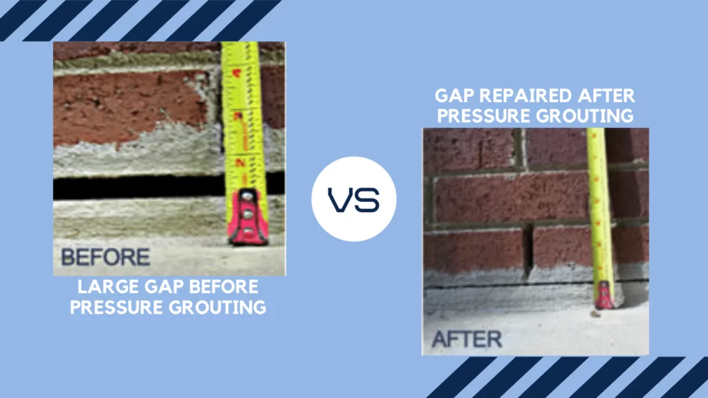 Large gap before pressure Grouting 1024x576